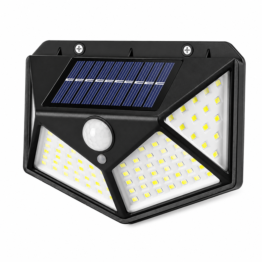 100 LED Solar Wall Lamp