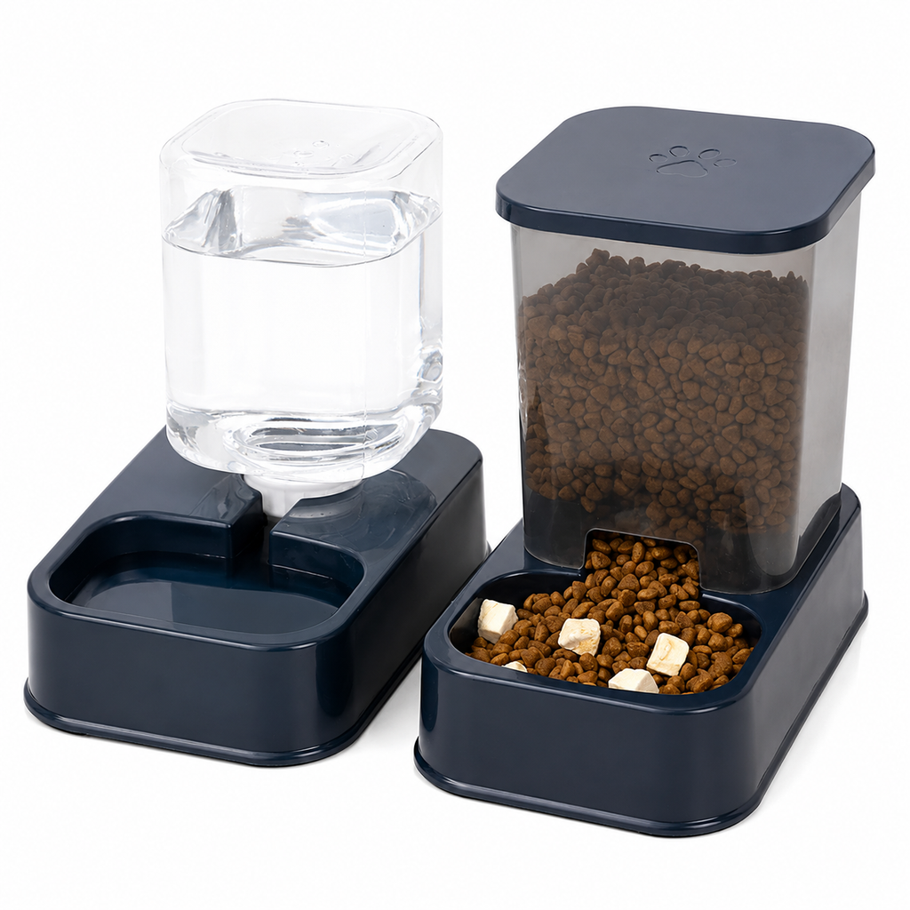 Automatic Cat and Dog Feeder with Drinker