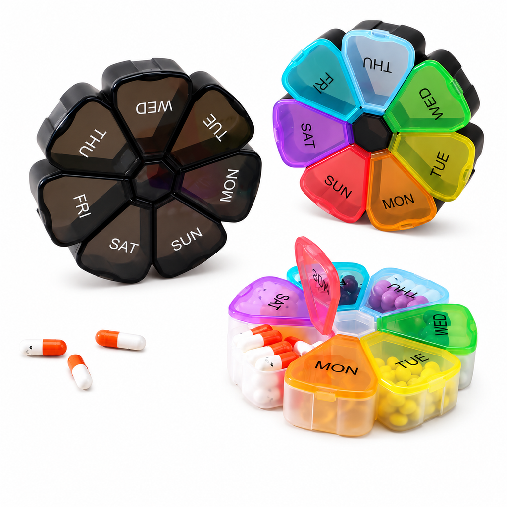 Portable Pill Storage Box