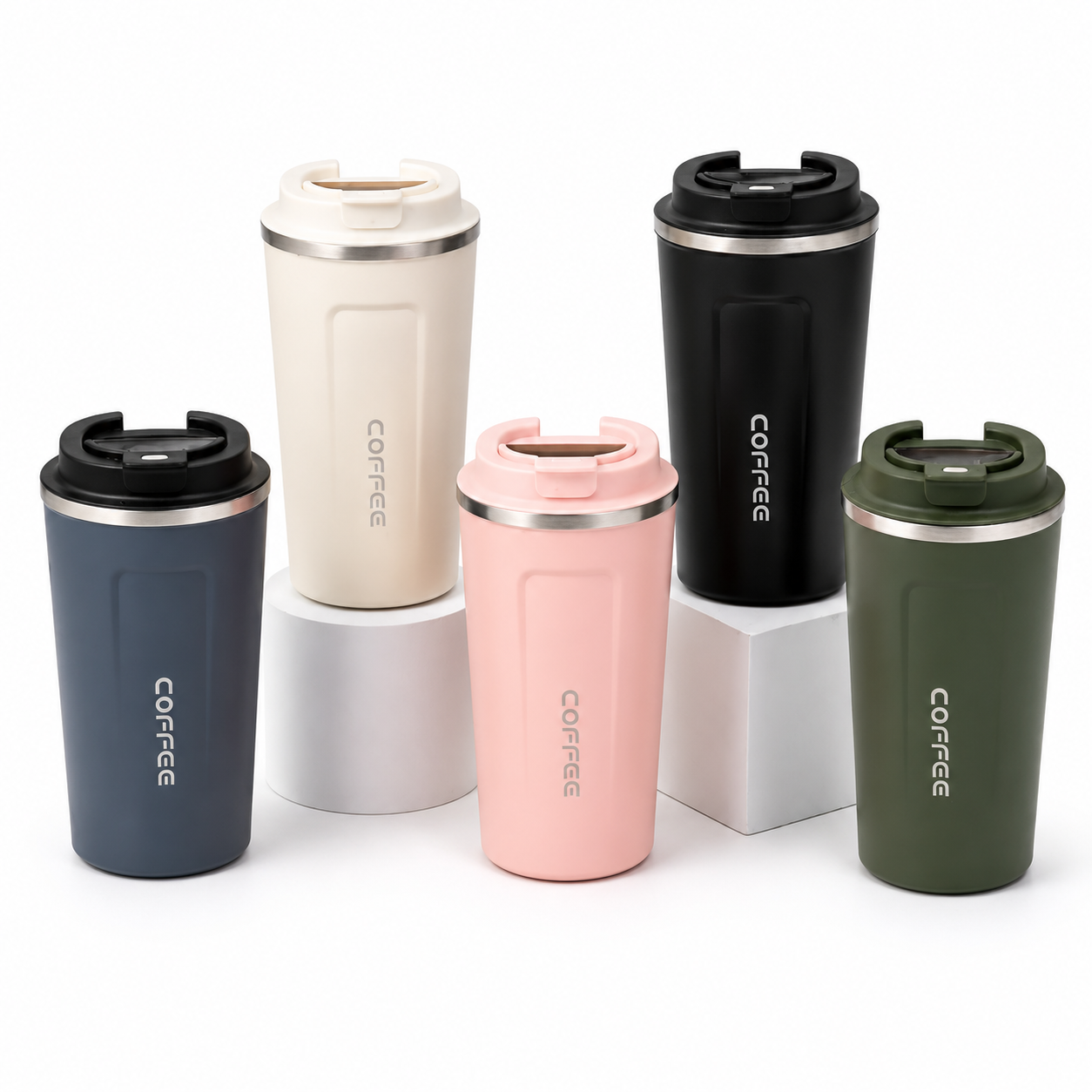 Travel Stainless Steel Coffee Cup