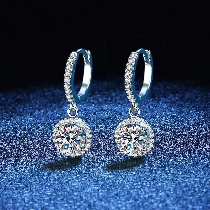 Elegant Moissanite Earrings