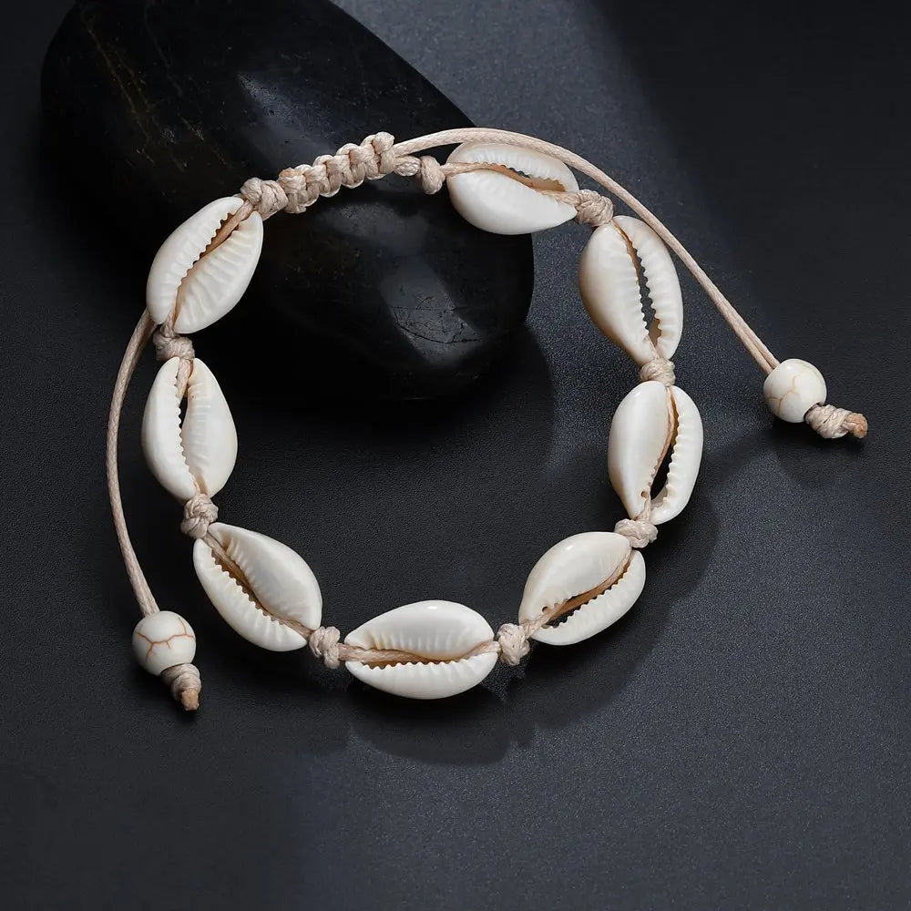 Summer Beach Shell Anklet
