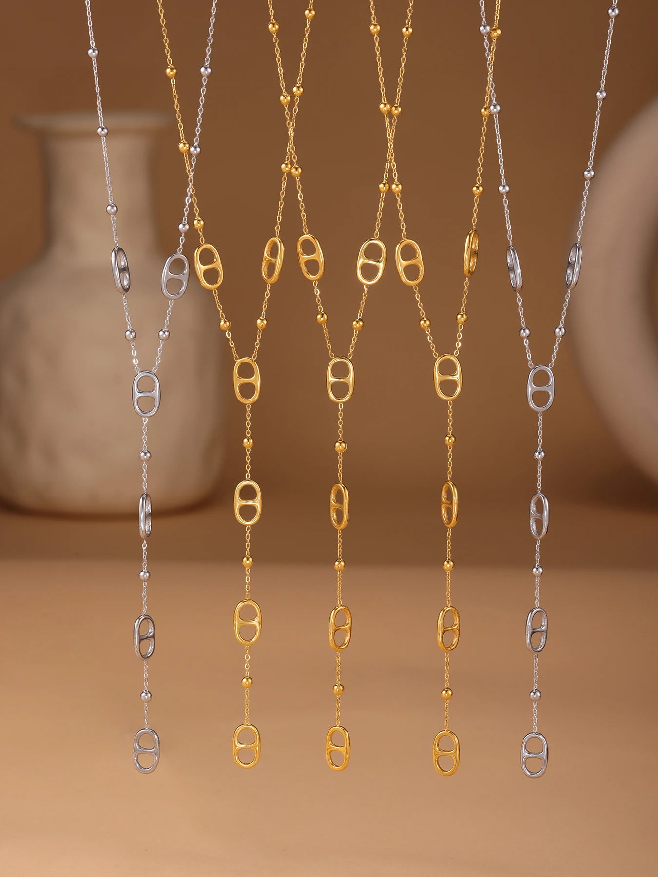 Golden Drift Necklace