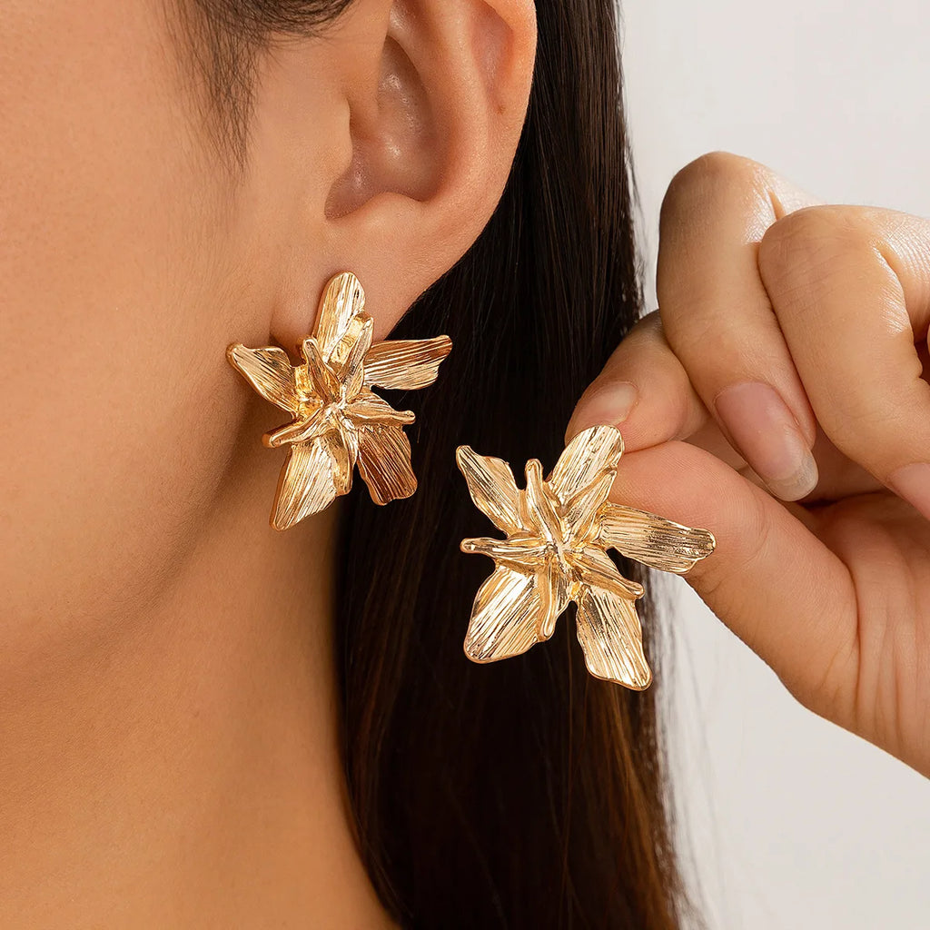 Floral Bloom Ring & Earrings