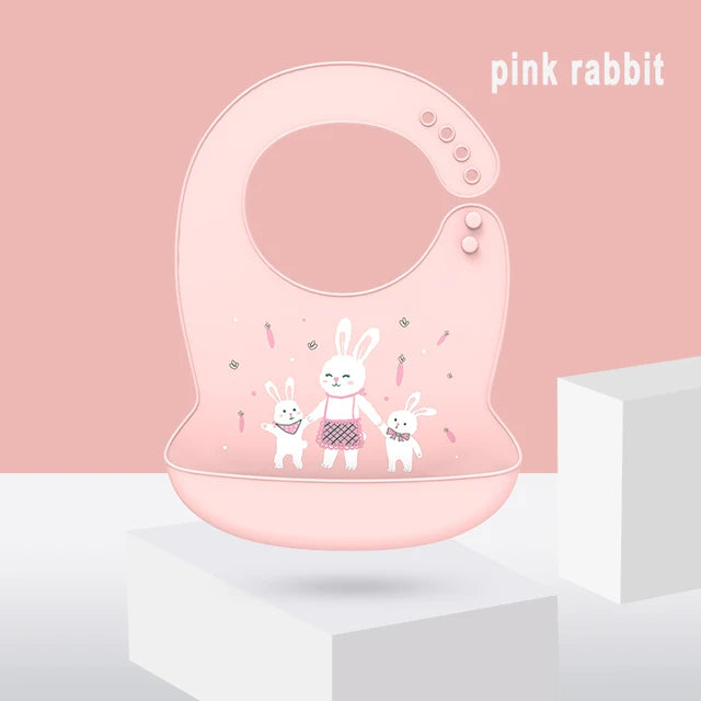 Silicone Waterproof Baby Bib
