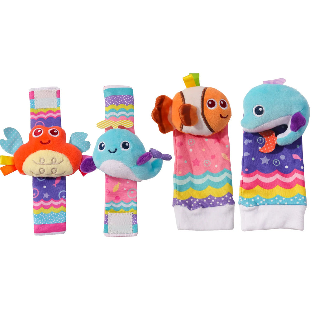 Baby Wrist & Foot Rattles