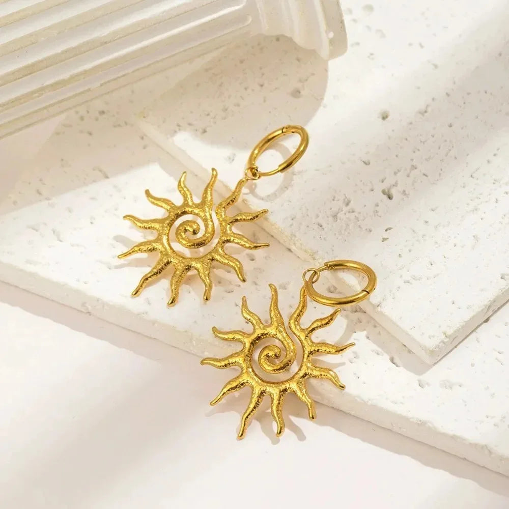 Sunbeam Necklace & Earrings