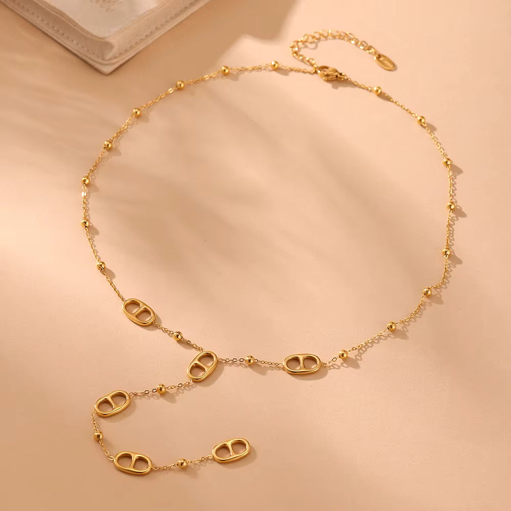 Golden Drift Necklace