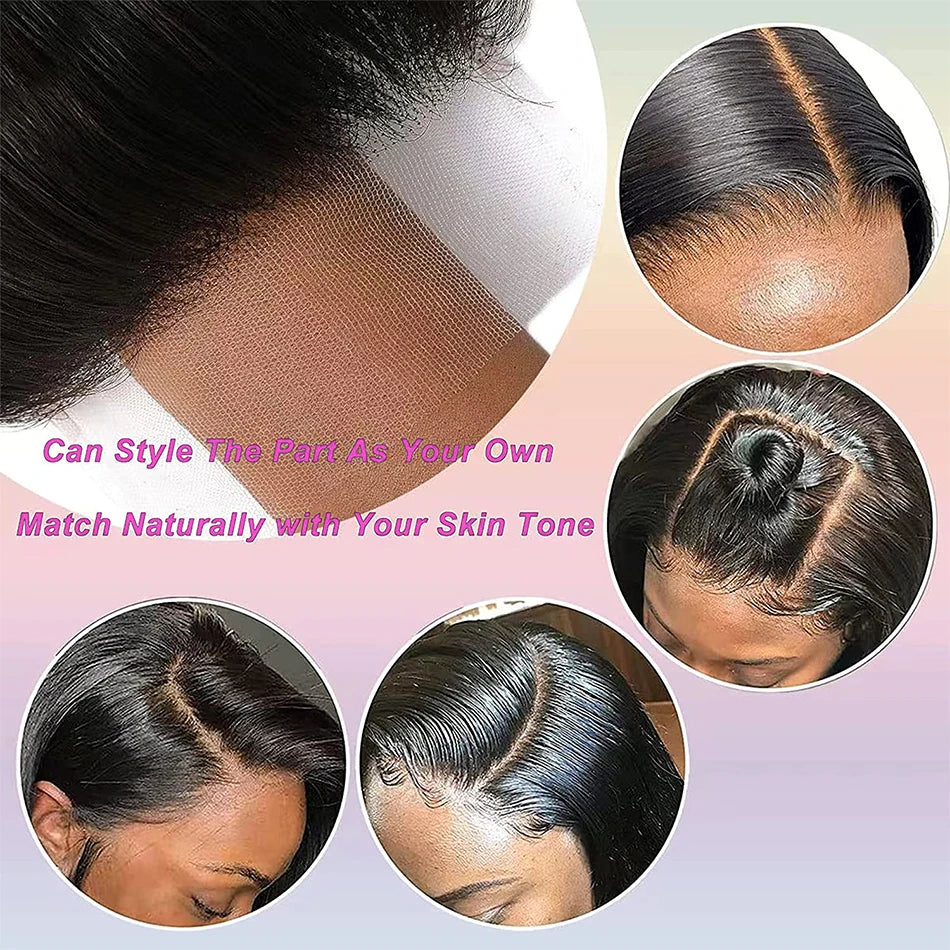 Straight Lace Closure Human Hair Extensions