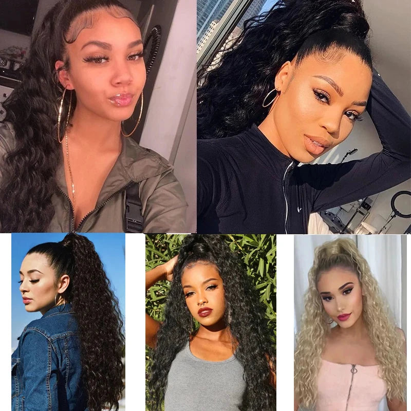 Kinky Glow Ponytail