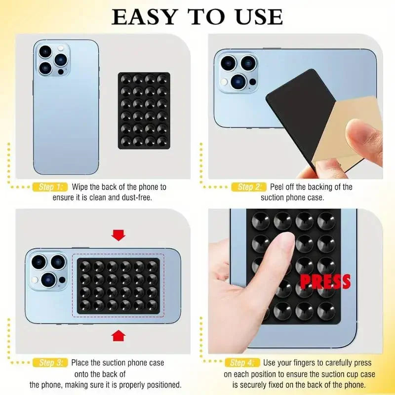 Silicone Suction Phone Holder Mat