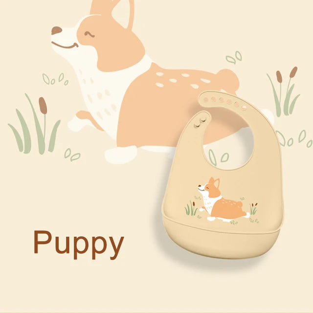 Silicone Waterproof Baby Bib