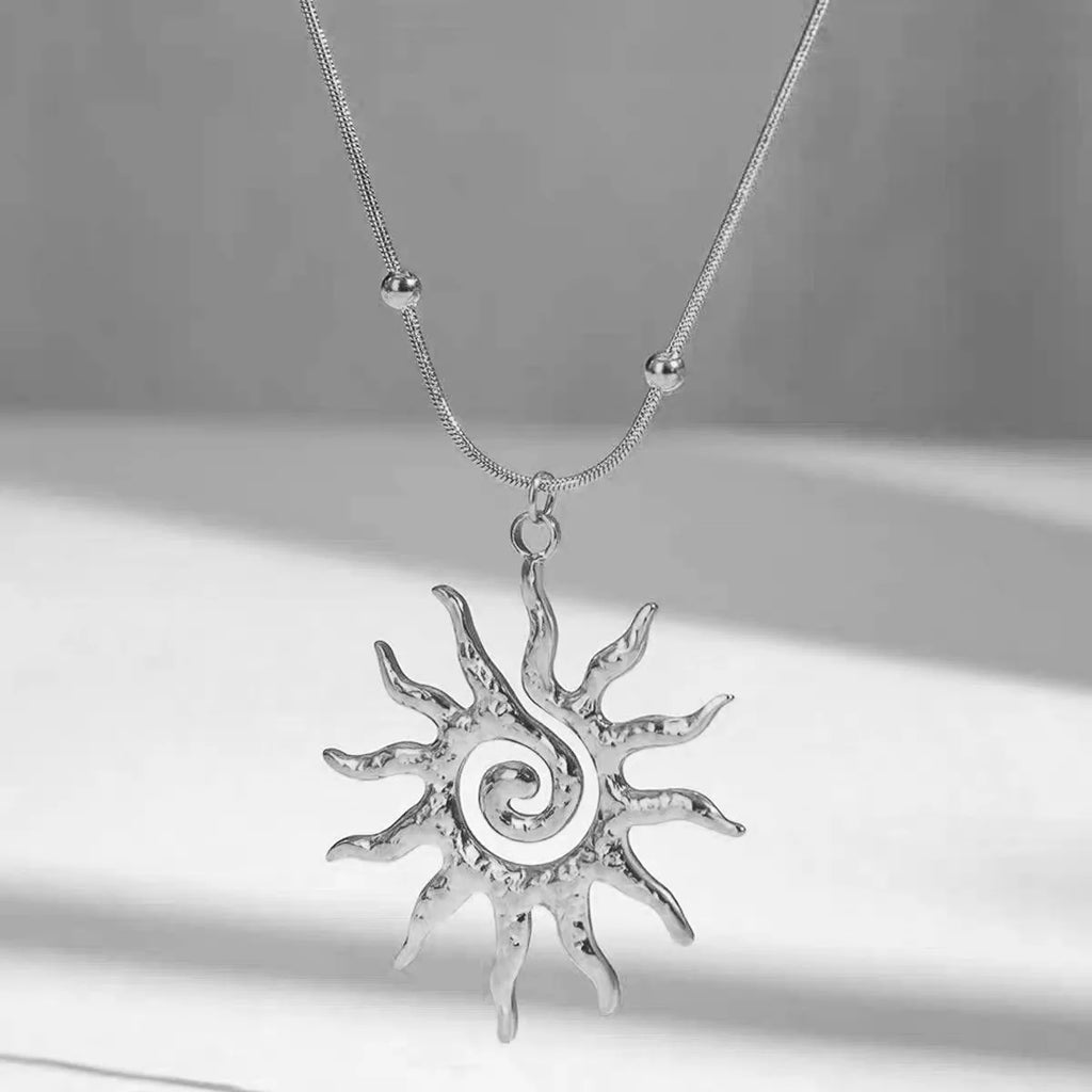 Sunbeam Necklace & Earrings