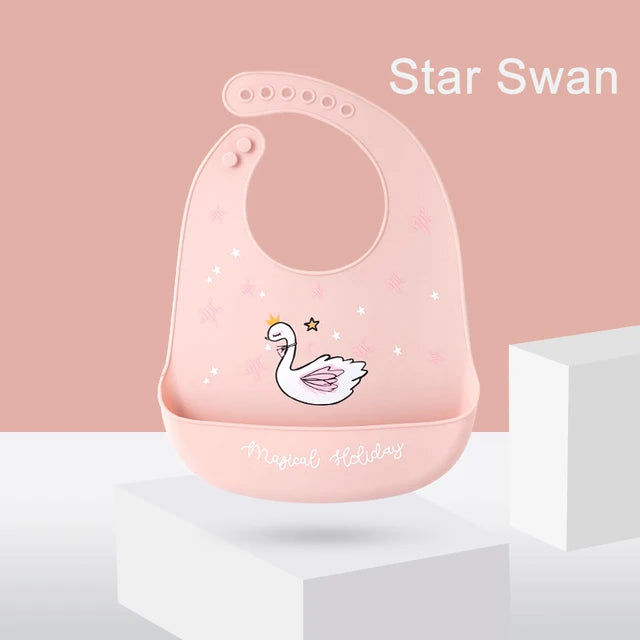 Silicone Waterproof Baby Bib