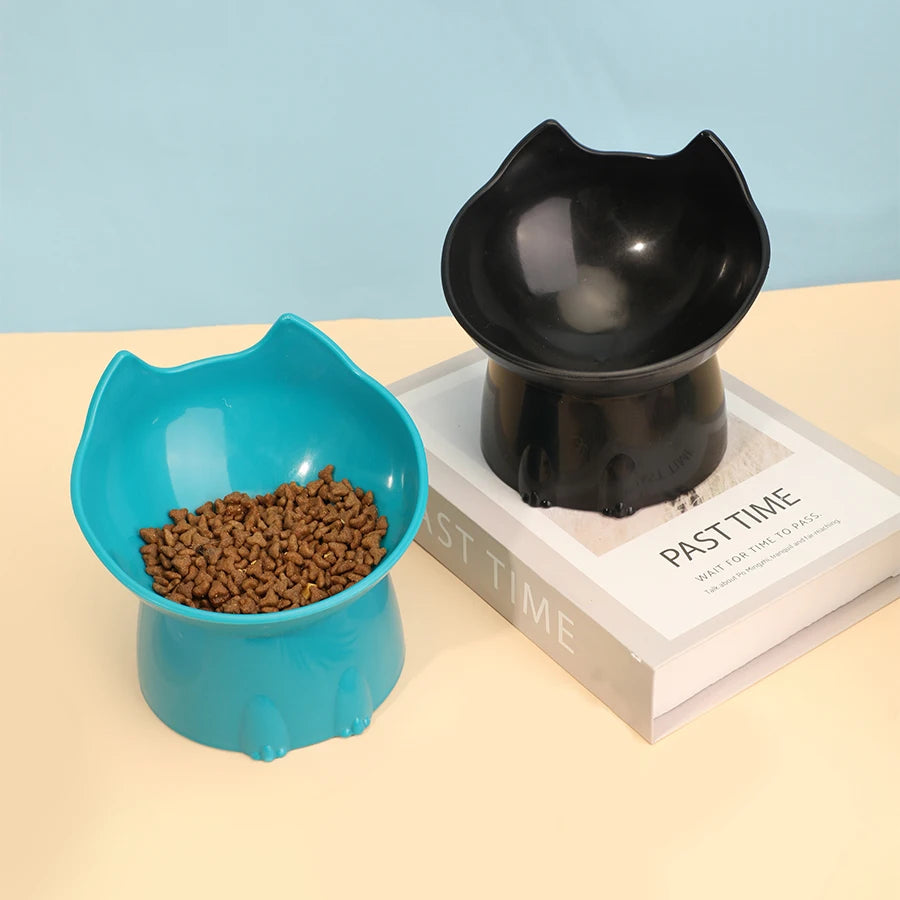 Elevated Kitty Bowl
