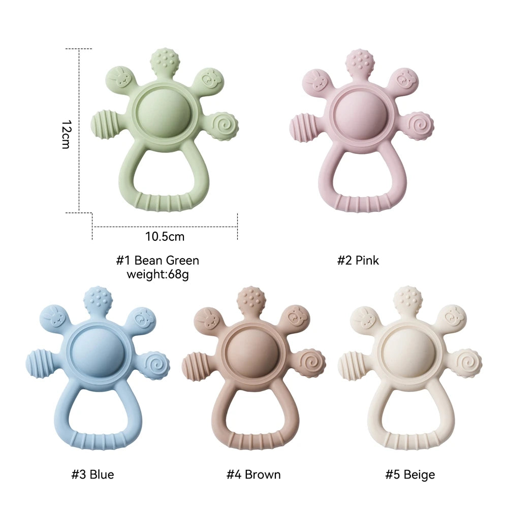 BPA Free Silicone Teether