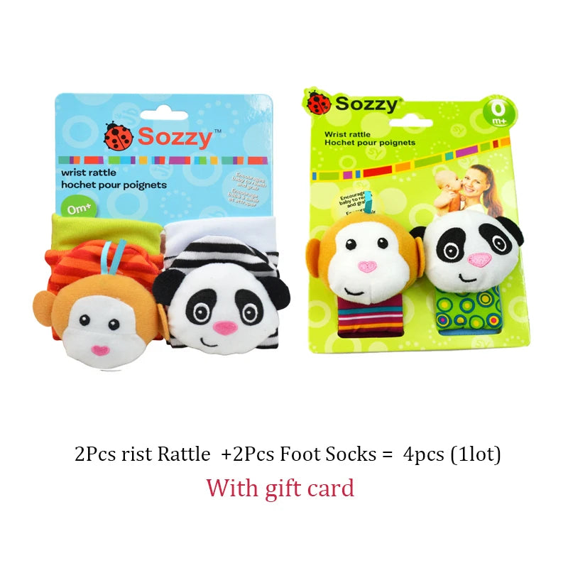Baby Wrist & Foot Rattles