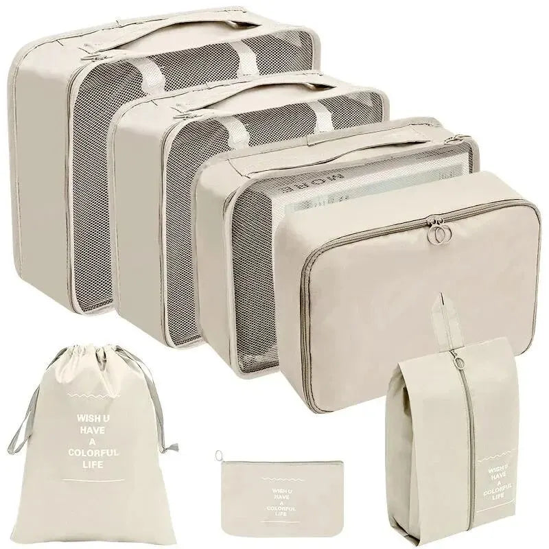 Travel Organizer Storage Bag Set