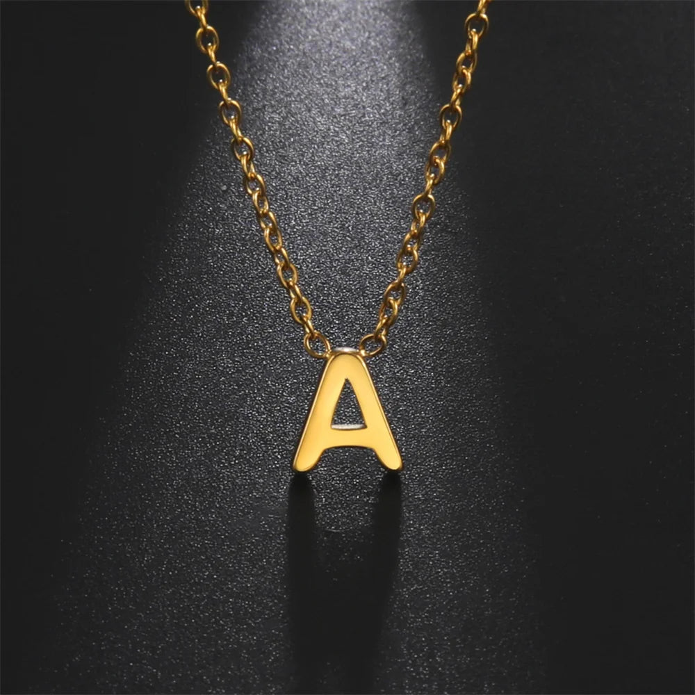 Alphabet Charm Necklace