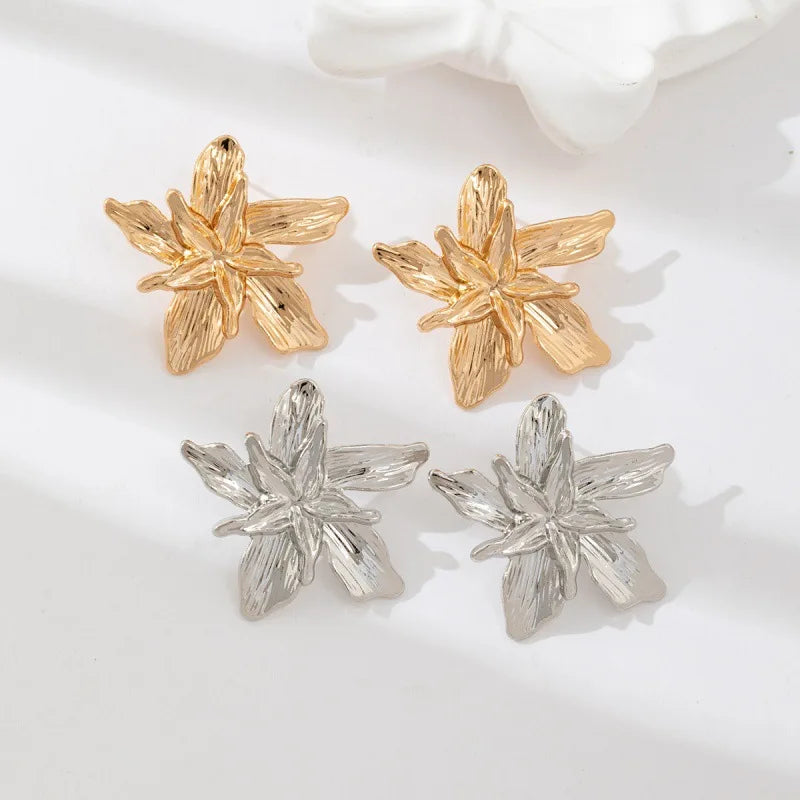 Floral Bloom Ring & Earrings