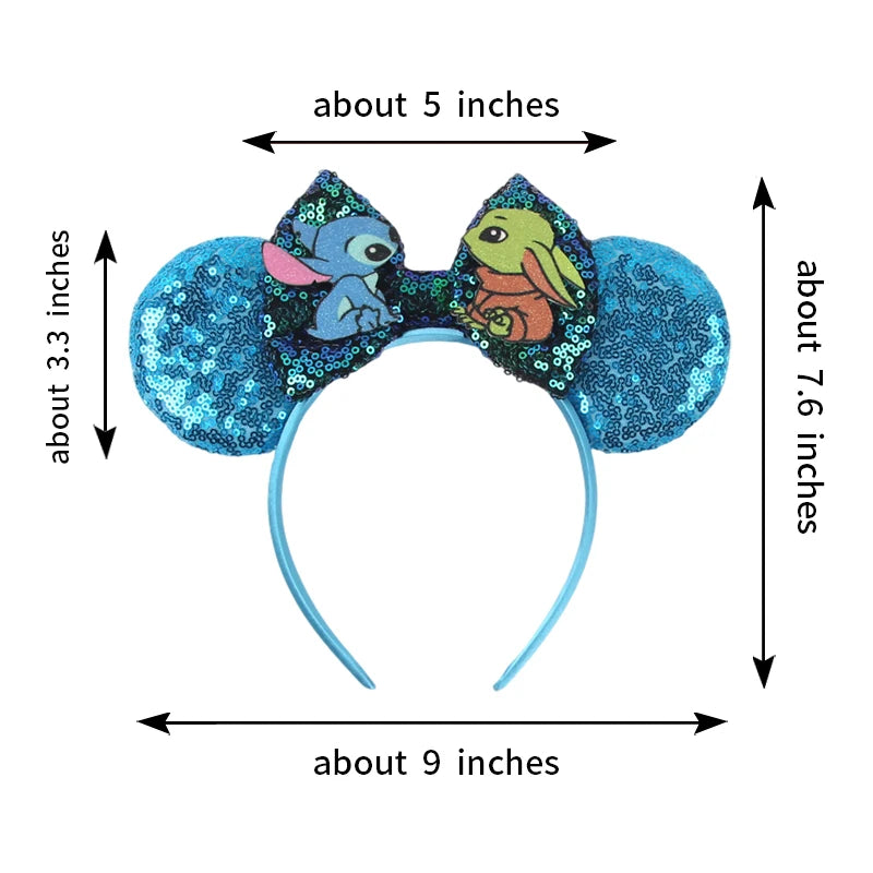 Lilo Stitch Bow Band