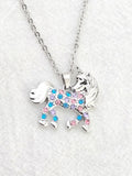 Rainbow Horse Necklace