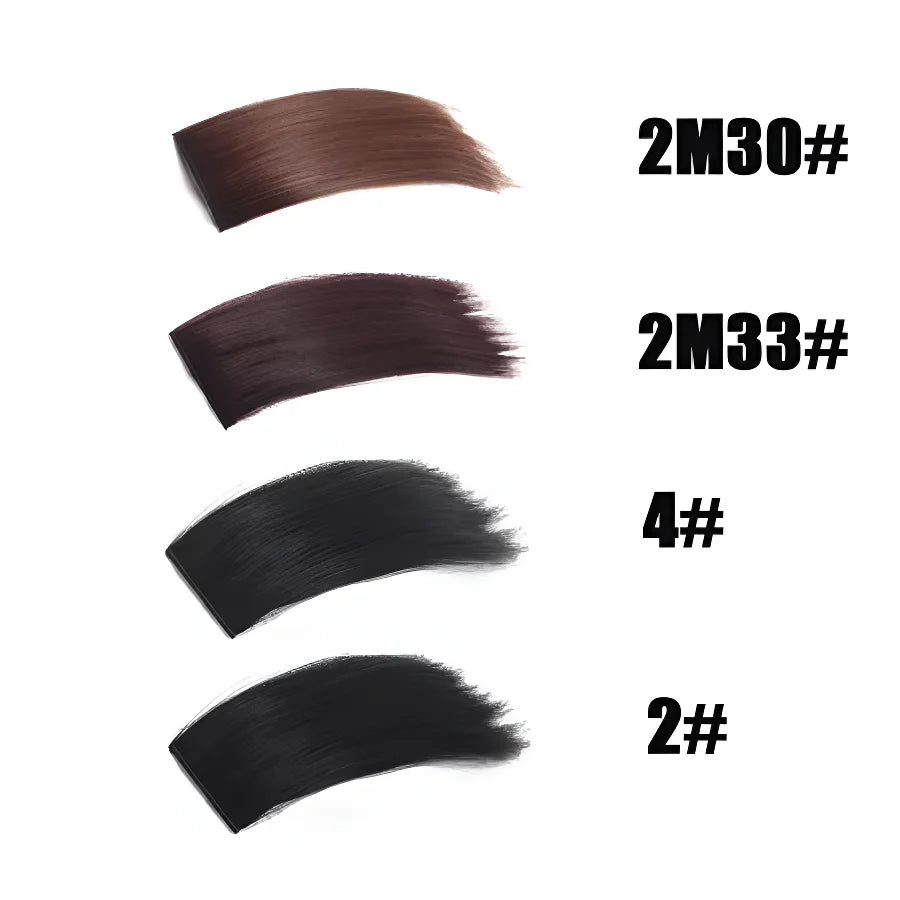 Short Straight Pad Invisible Hair Extension