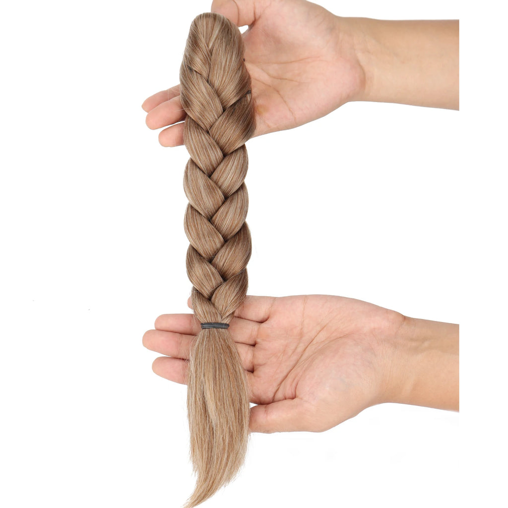 Claw Clip On Braided Ponytail