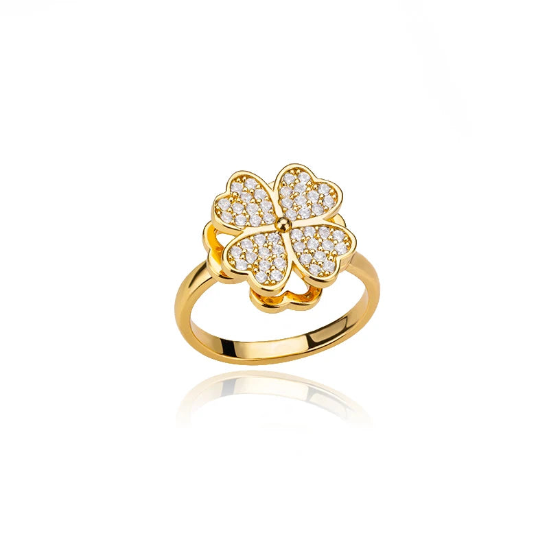 Golden Bloom Ring