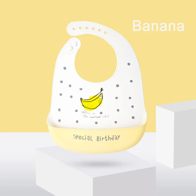 Silicone Waterproof Baby Bib