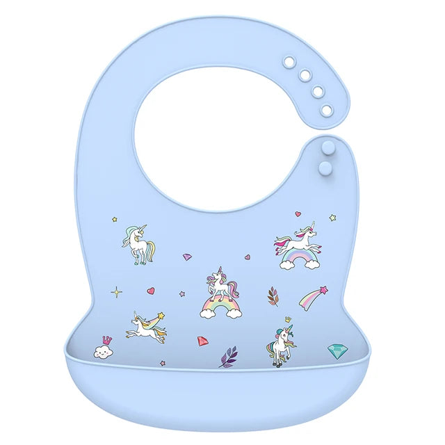 Silicone Waterproof Baby Bib