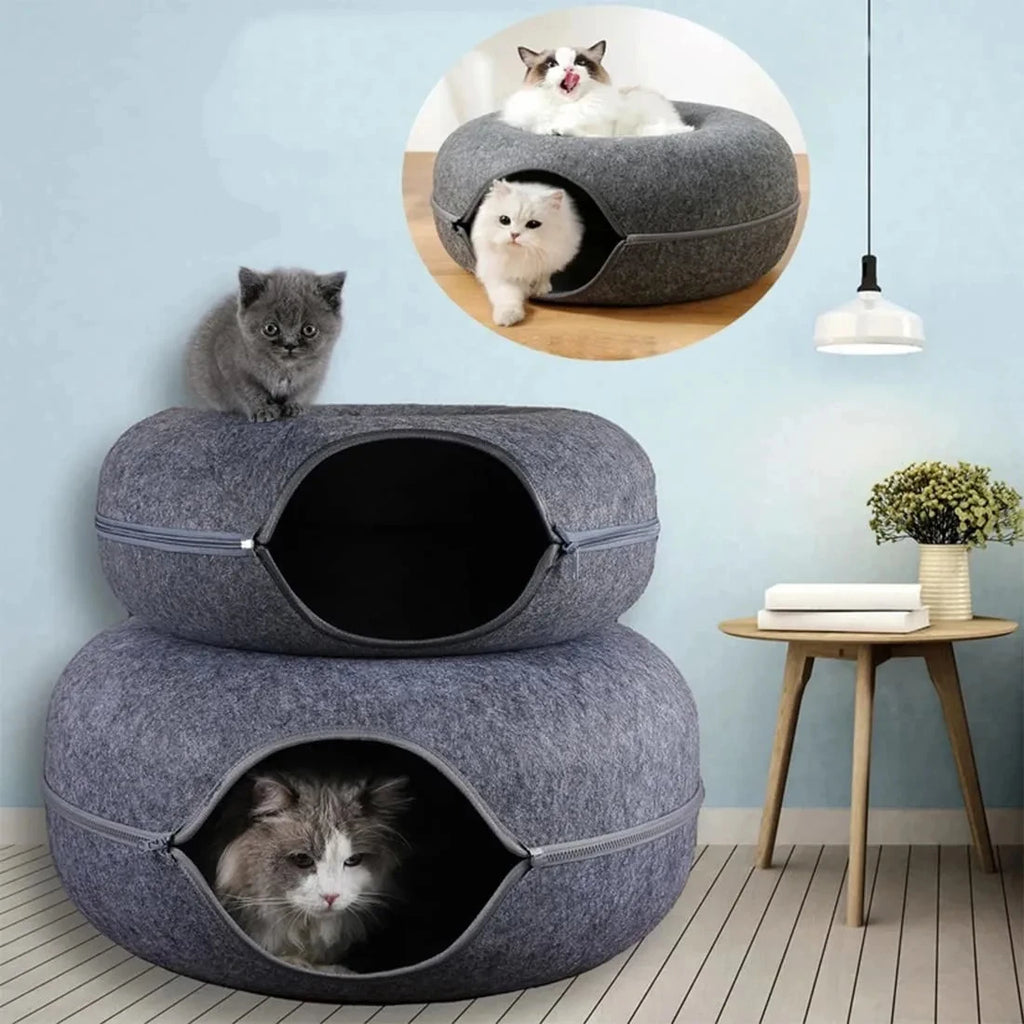 Cozy Cat Tunnel Bed