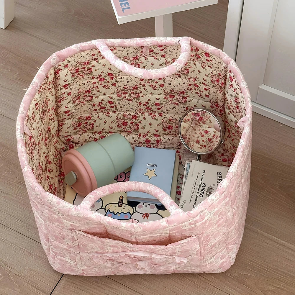 Air Friend Floral Tote Basket