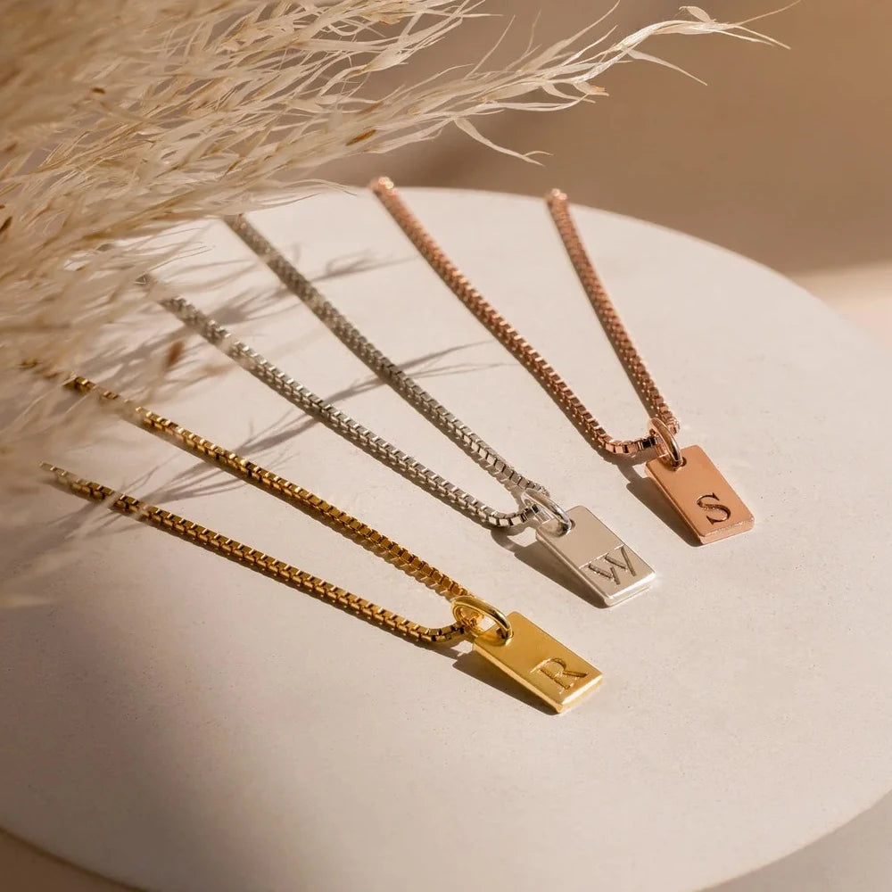 Signature Letter Necklace