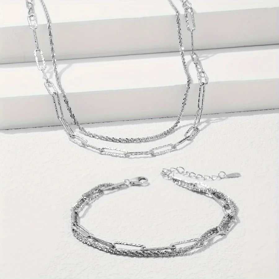 Silver Link Set