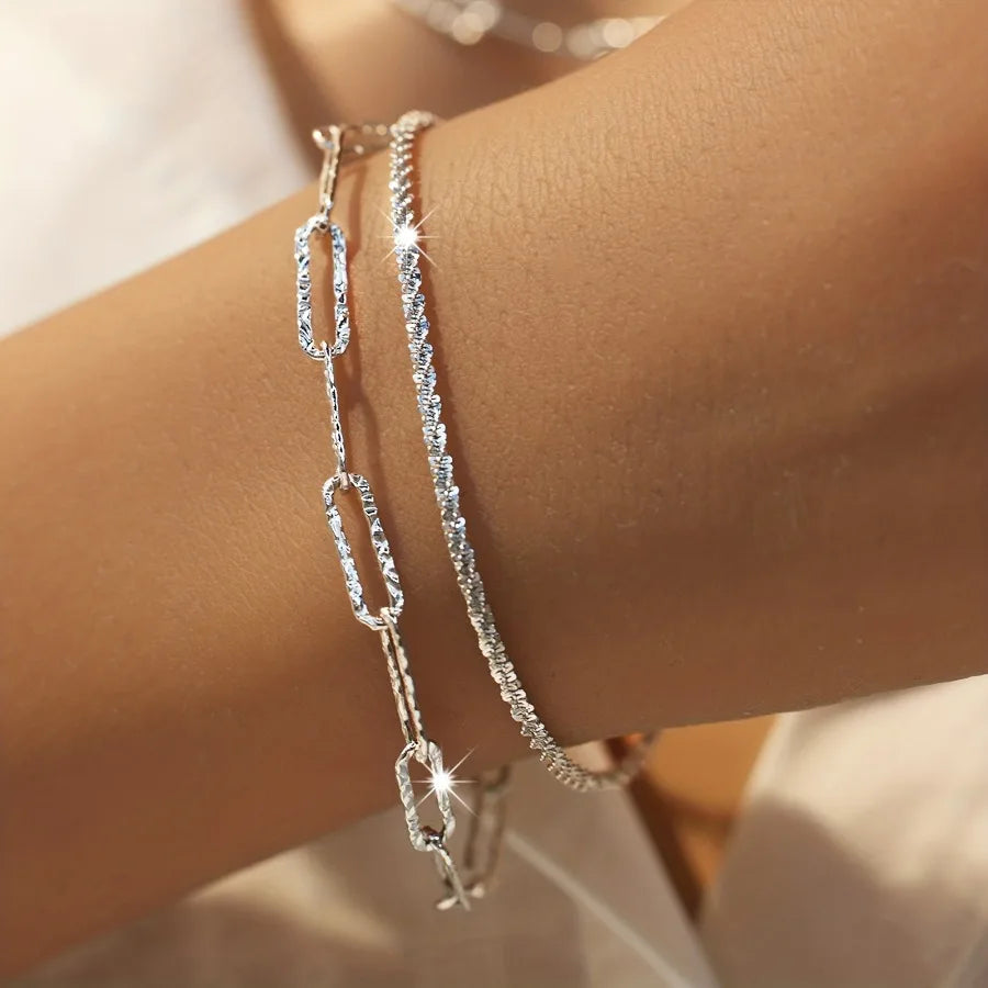 Silver Link Set