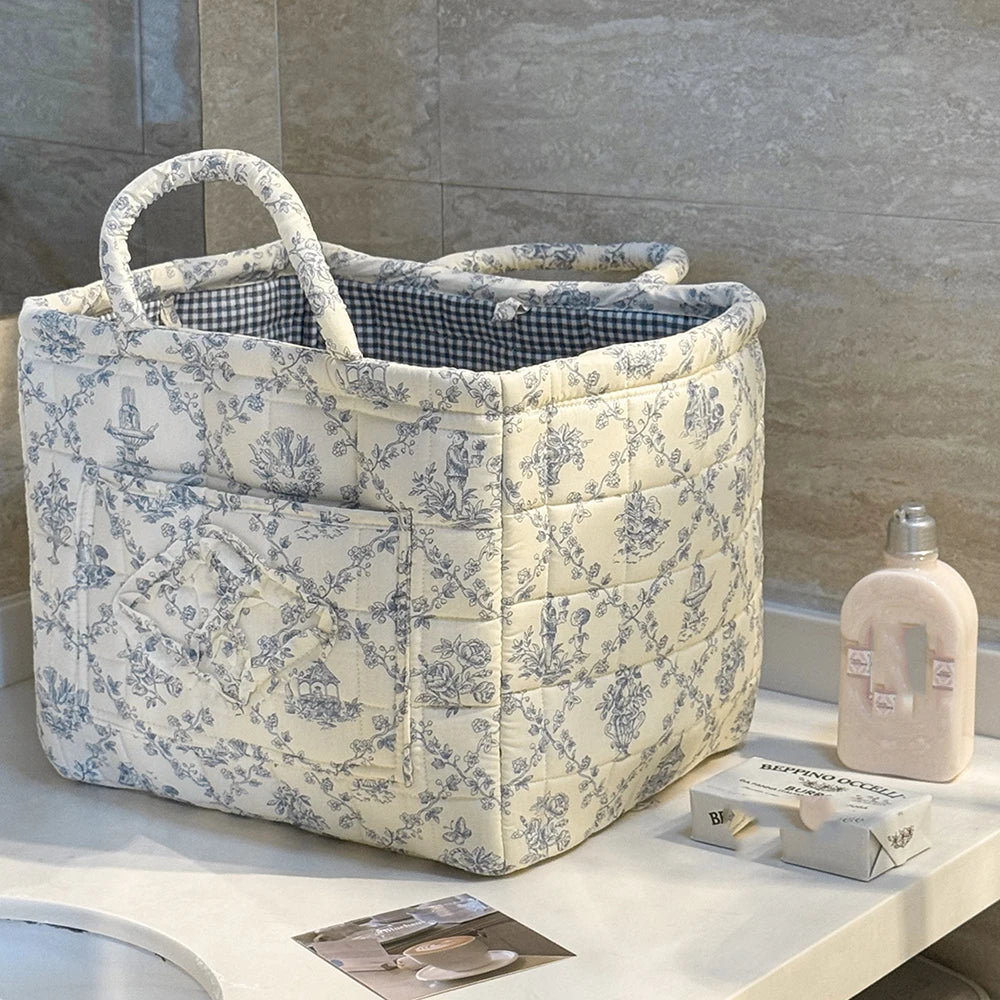 Air Friend Floral Tote Basket