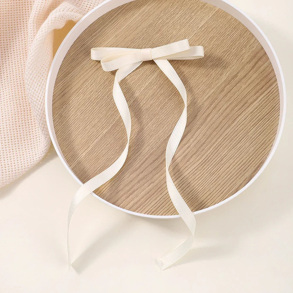 Sweet Charm Bow Hair Clip Duo