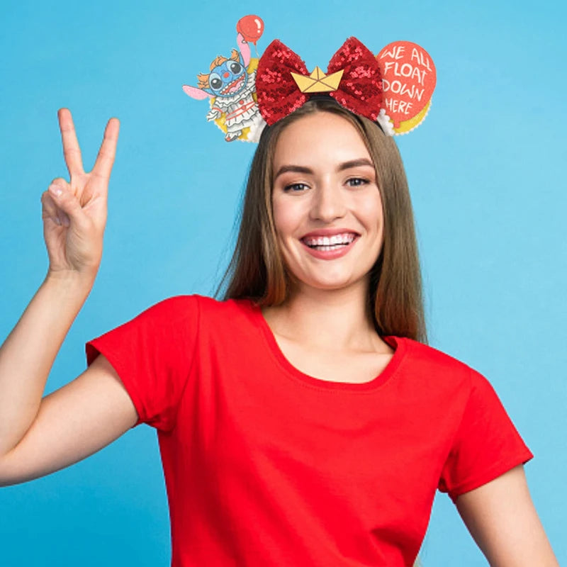 Lilo Stitch Bow Band