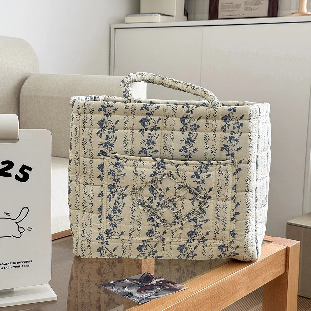 Air Friend Floral Tote Basket