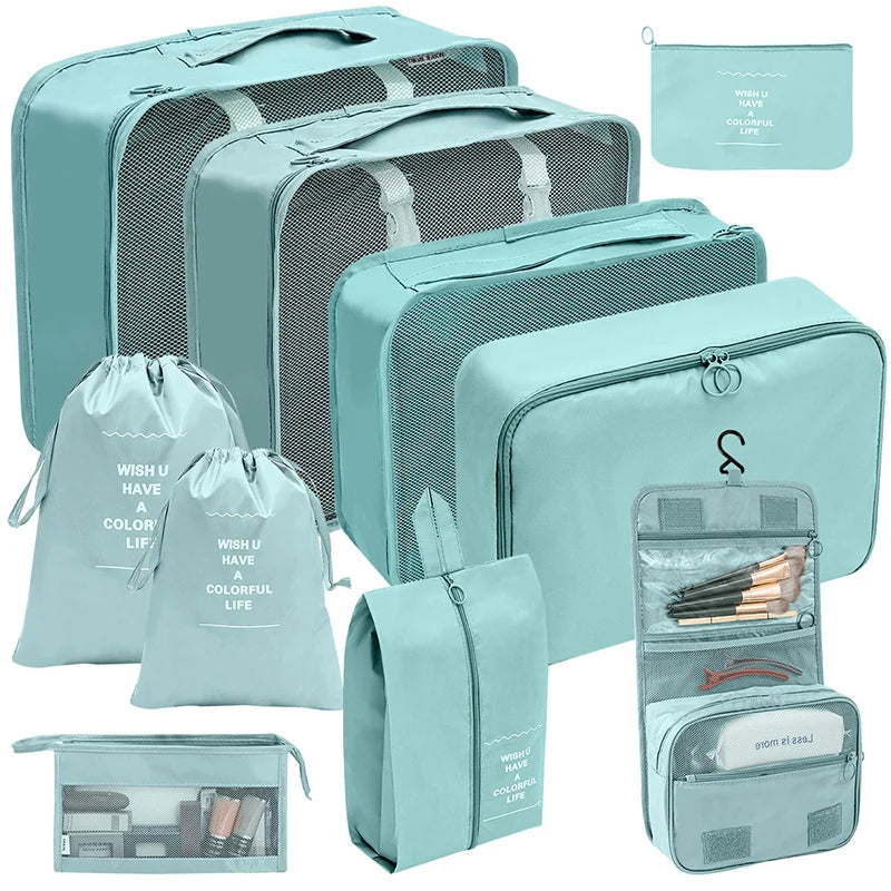Travel Organizer Storage Bag Set