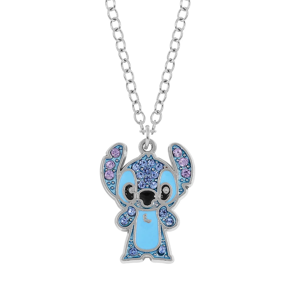Stitch Full Diamond Necklace