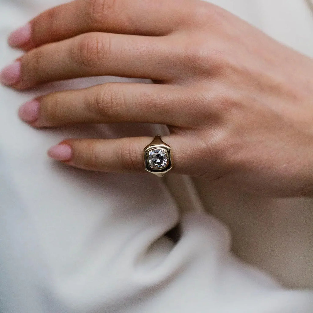 Timeless Moissanite Band