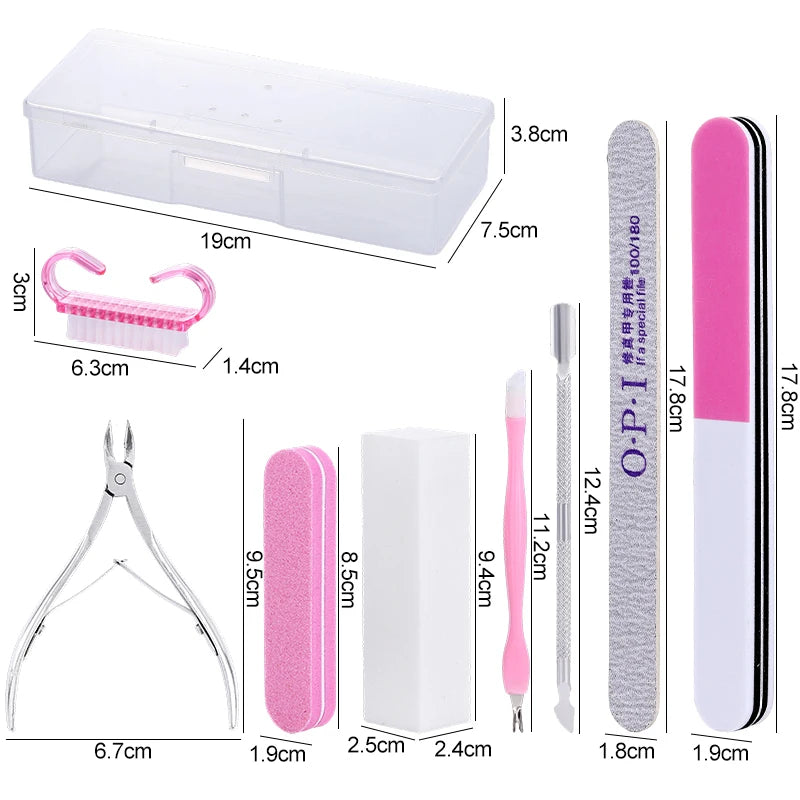 Plastic Nail Art Brushes