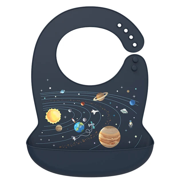 Silicone Waterproof Baby Bib