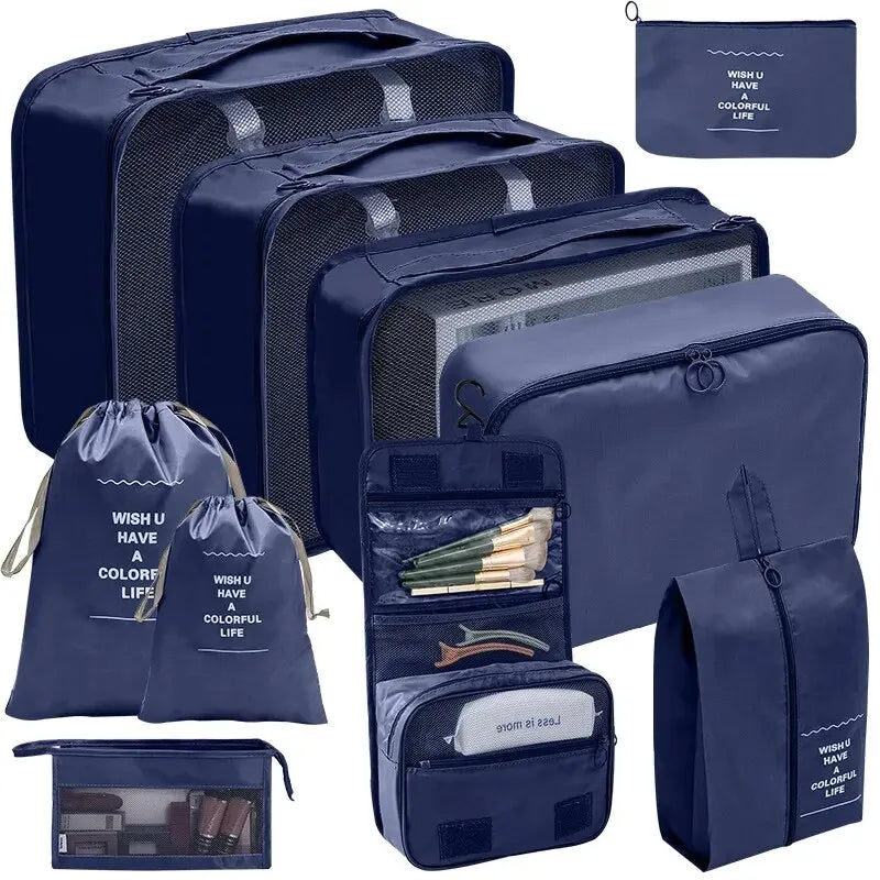 Travel Organizer Storage Bag Set