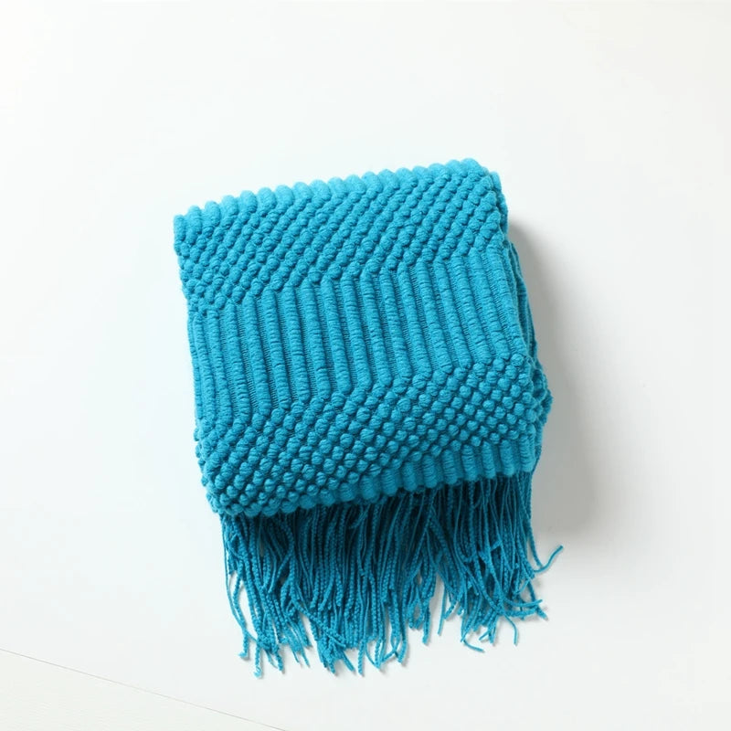 Cozy Tassel Throw