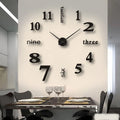 Soundless Nova 3D Wall Clock