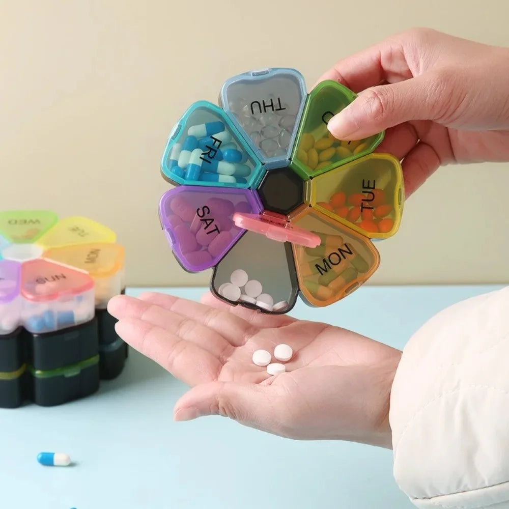 Portable Pill Storage Box