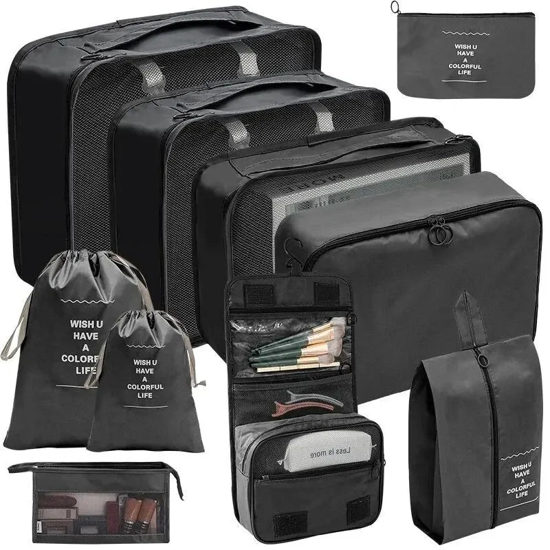 Travel Organizer Storage Bag Set